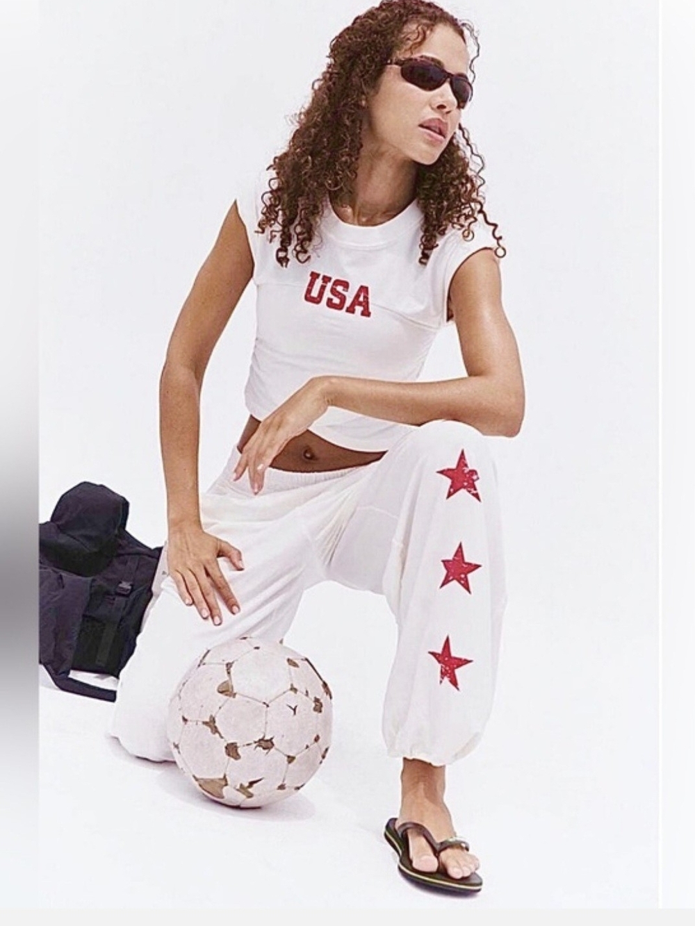 NWT FREE PEOPLE Hot Shot Match Day Crossover Set Size Medium